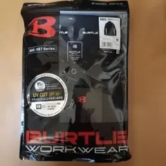 BURTLE バートル 665 長袖ポロシャツ ネイビー サイズM