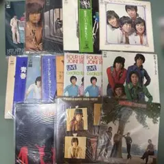 フォーリーブス LP レコード まとめ売り 15枚セットのサムネイル
