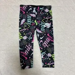 美品　NIKE 90cm レギンスパンツ　女の子　派手柄　スポーツ　長ズボンのサムネイル
