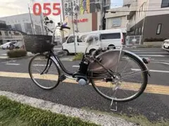 083 中古Panasonic電動アシスト自転車 8.7Ah4点灯 大阪 - メルカリ