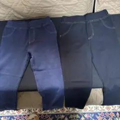 ストレッチロングパンツ 130cm 2枚セット