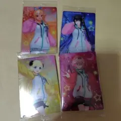 Vtuberキャラクター トレーディングカード 4枚セット