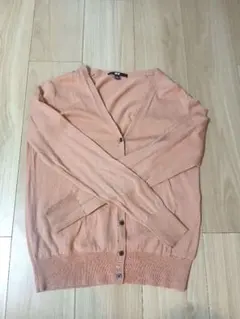 uniqlo カーディガン　Mサイズ　ピンク
