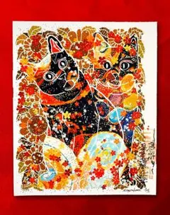 ペット画ミニサイズ《ゴシック》』犬の絵 猫の絵 動物画 - メルカリ