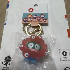 サンリオミャクミャク クリアカラー キーホルダー　ハンギョドン