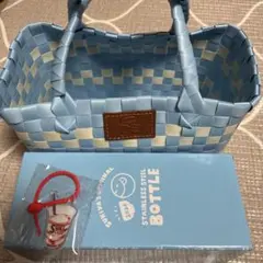 すき家 福袋 2026 SUMMER BAG カゴバッグとボトルとチャーム　3点のサムネイル