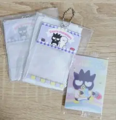 【サンリオ】『バッドばつ丸』PKG風ミニ小物入れ（2個）（オマケ付き）