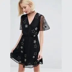 ASOS 星柄ティードレス ワンピースのサムネイル
