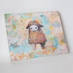 抜け殻の油絵【琥珀殻】1点物の原画◇作者サイン入り◇額縁付属 - メルカリ
