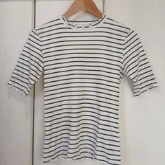 GLACIER 半袖カットソー ボーダー柄 M