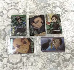 鬼滅の刃　竈門炭治郎 カード 5枚セット
