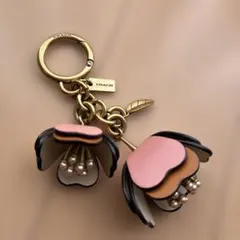 COACH　ティーローズバッグチャーム