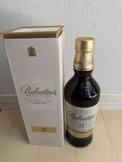 バランタイン21年 ブレンデッドスコッチウイスキー 箱付 - メルカリ