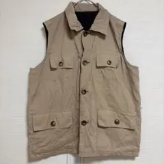 SASSAFRAS ササフラス チノ素材 ワークベスト ガーデニングベスト S
