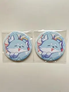 いれいす　缶バッジ　ほとけ　もふてゃ　2個