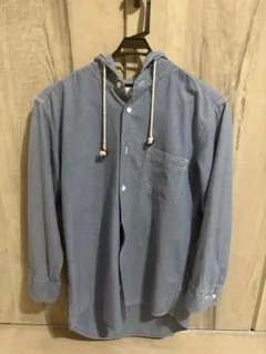 アーバンリサーチ　フード付きデニムシャツ Mサイズ