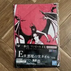 一番くじ ワンピース EX 悪魔を宿す者達 vol.2 E賞 悪魔の実タオル ②