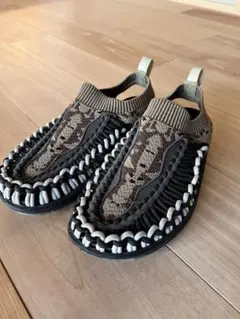 KEEN 23cm カモフラージュ柄 サンダル レディース