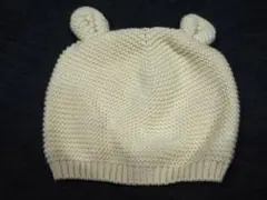 baby GAP くま耳 ニット帽 アイボリー
