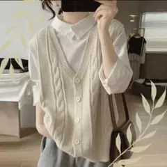 ニットベスト新品