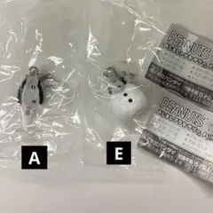 PEANUTS めじるしアクセサリー FUNNY スヌーピーA、E 2点セット
