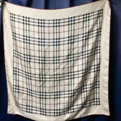 極美品 Burberry's バーバリーズ ノバチェック シルクスカーフ - メルカリ