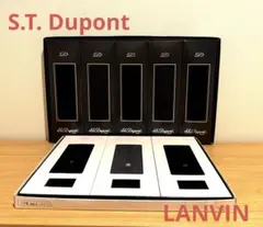 【新品未使用】S.T. Dupont & LANVIN ソックス 8足セット