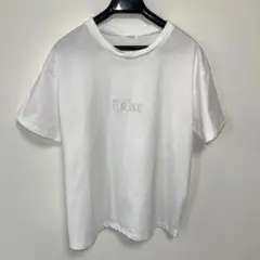 【美品】Te chichi ホワイトTシャツ　フリーサイズ