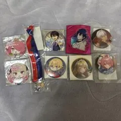 にじさんじ　まとめ売り　缶バッジ　キーホルダー　ピンバッジ