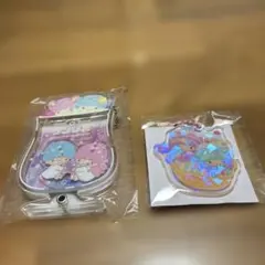 サンリオ　カスタムアクリルチャーム　いちご新聞付録