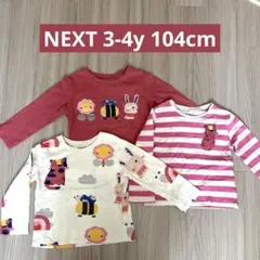 NEXT ロンT 3-4y 104cm 3枚セット