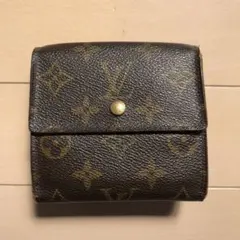 LOUIS VUITTON モノグラム　Wホック　折り財布