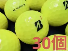 ブリジストン TOUR B X 2024年モデル 30個　　イエロー
