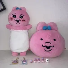 おぱんちゅうさぎ ぬいぐるみ＆クッション＆キーホルダー まとめ売り セットのサムネイル