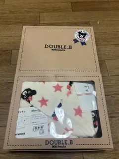 15 未使用　ミキハウス　ダブルB ポンチョ　バスローブ