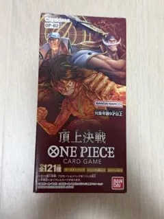 未開封 ワンピース カードゲーム 頂上決戦 box テープ付き - メルカリ
