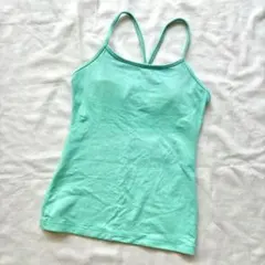 Lululemon Power Y Tank ターコイズブルー サイズ 4