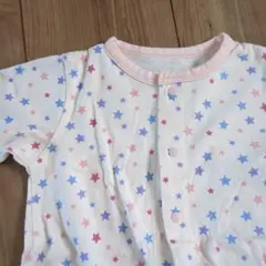 コンビミニ　星柄ロンパース　カバーオール　60〜70サイズ