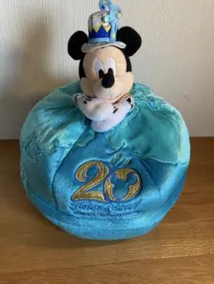 東京ディズニーシー 20周年 ミッキー ぬいぐるみポーチ　収納クッション