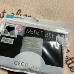 Lサイズ CECIL Mc BEE ショーツ3枚　新品未使用
