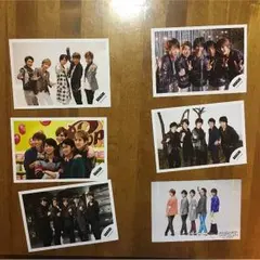 嵐公式写真六枚セット(5人)嵐のワクワク学校2015クリアファイル付き