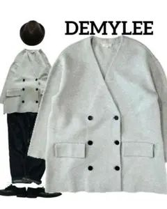DEMYLEE✨️ダブルブレスト ニットジャケット