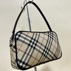 BURBERRY BLUE LABEL ノバチェック アクセサリーポーチ バッグ