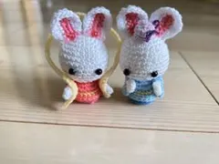 七夕 編みぐるみ うさぎ ハンドメイド - メルカリ
