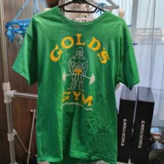 GOLD'S GYM グリーン Tシャツ Lサイズのサムネイル