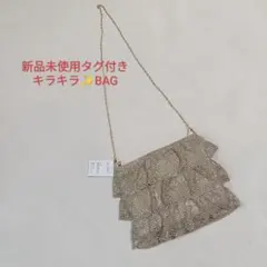 新品☆キラキラ ラインストーンクラッチバッグ チェーンバッグ ショルダーバッグ