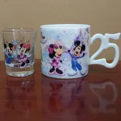 東京ディズニーランド マグカップ グラス ミッキーミニー ディズニーグッズ