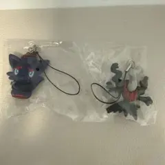 ポケットモンスター　ぺたんこマスコット　ブラック　ゾロア　ダークライ