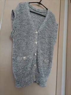 ニットベスト フリーサイズ