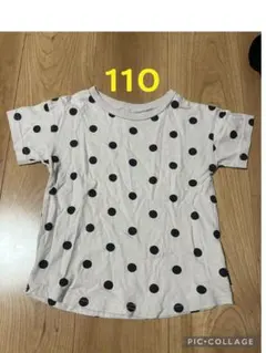 110 Tシャツ ドット柄のサムネイル